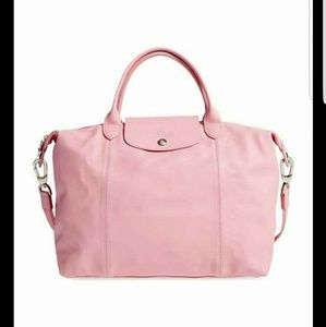 Longchamp - Le Pliage Cuir Leather Handbag